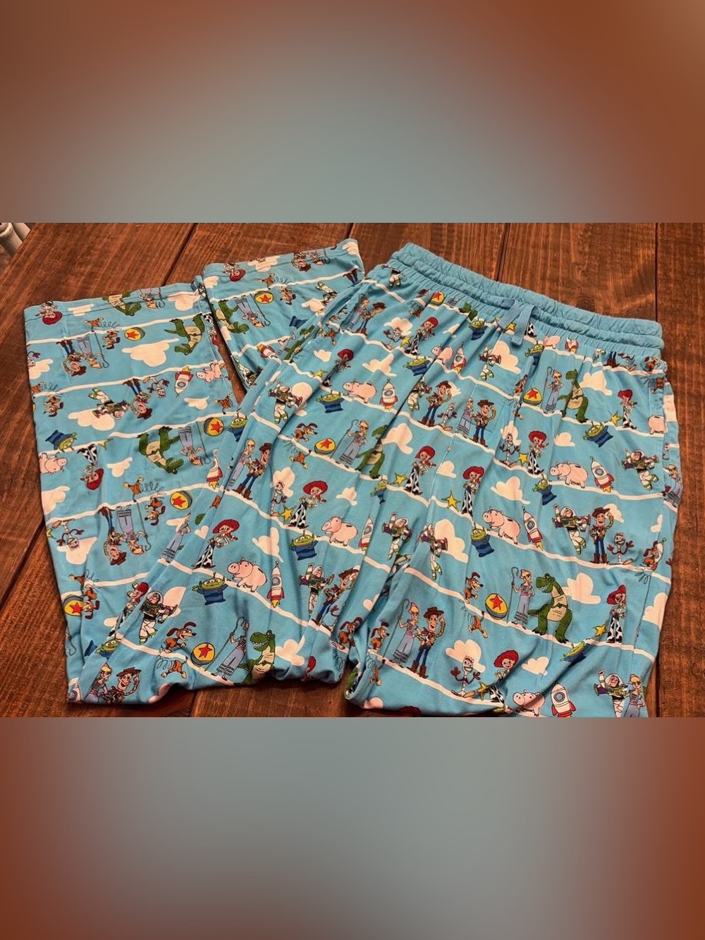 Little Sleepies Blue Toy Story Character Pajama Pants